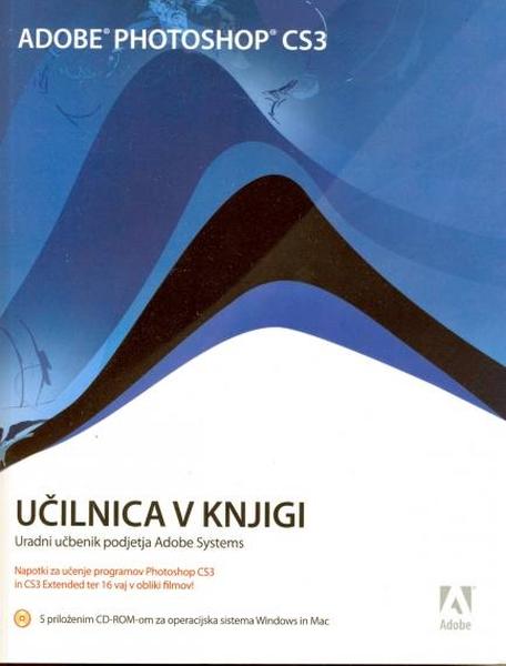 Adobe photoshop CS3 učilnica v knjigi